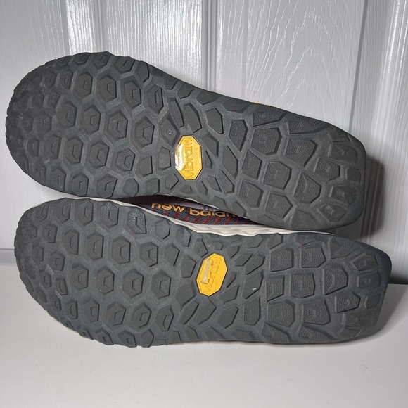 New Balance Fresh Foam Hierro v6 trail running-Orange/ Red 12.5 Men's - Picture 5 of 10